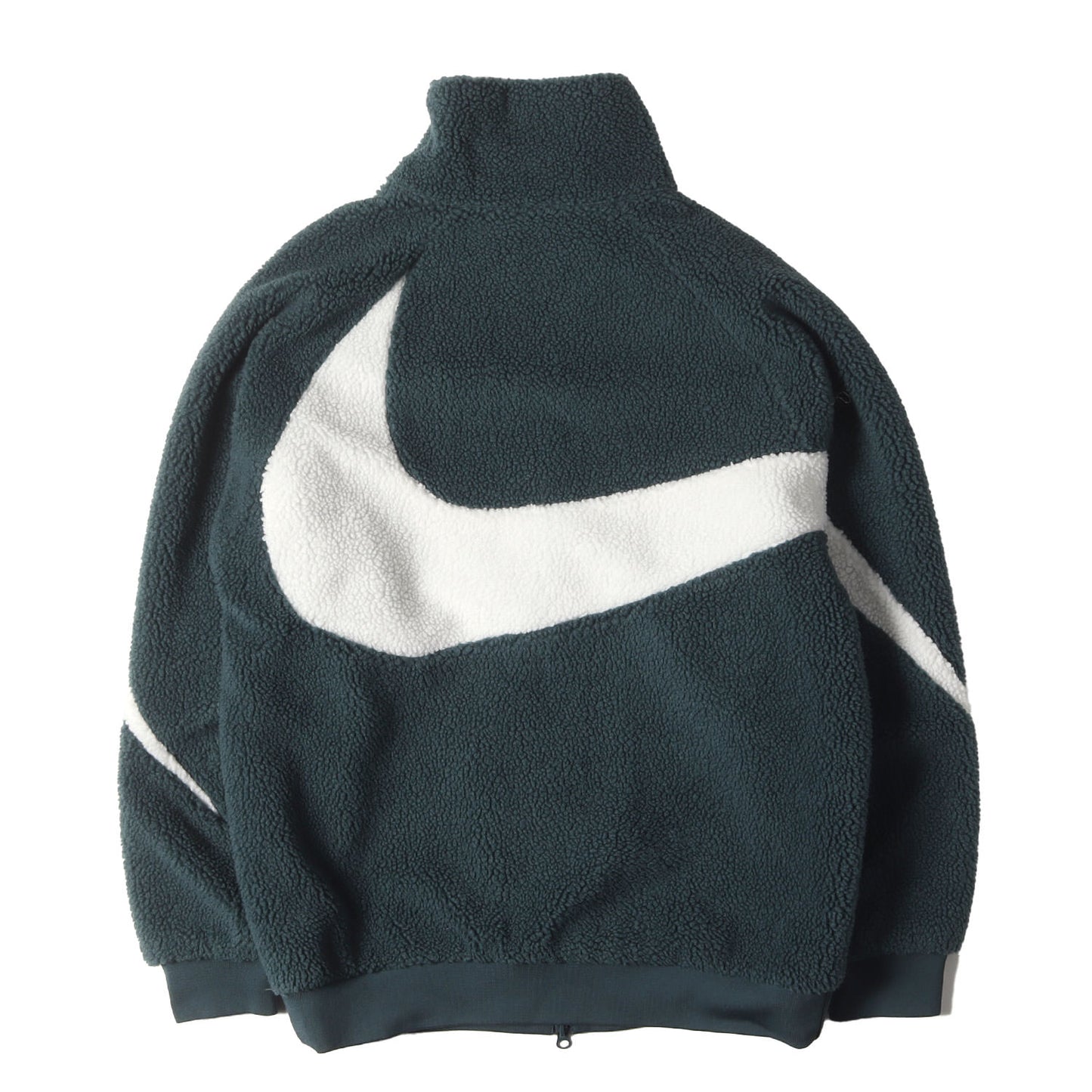 23AW ビッグ スウッシュ リバーシブル フリースボア ジャケット(Full Zip Reversible Boa Jacket)