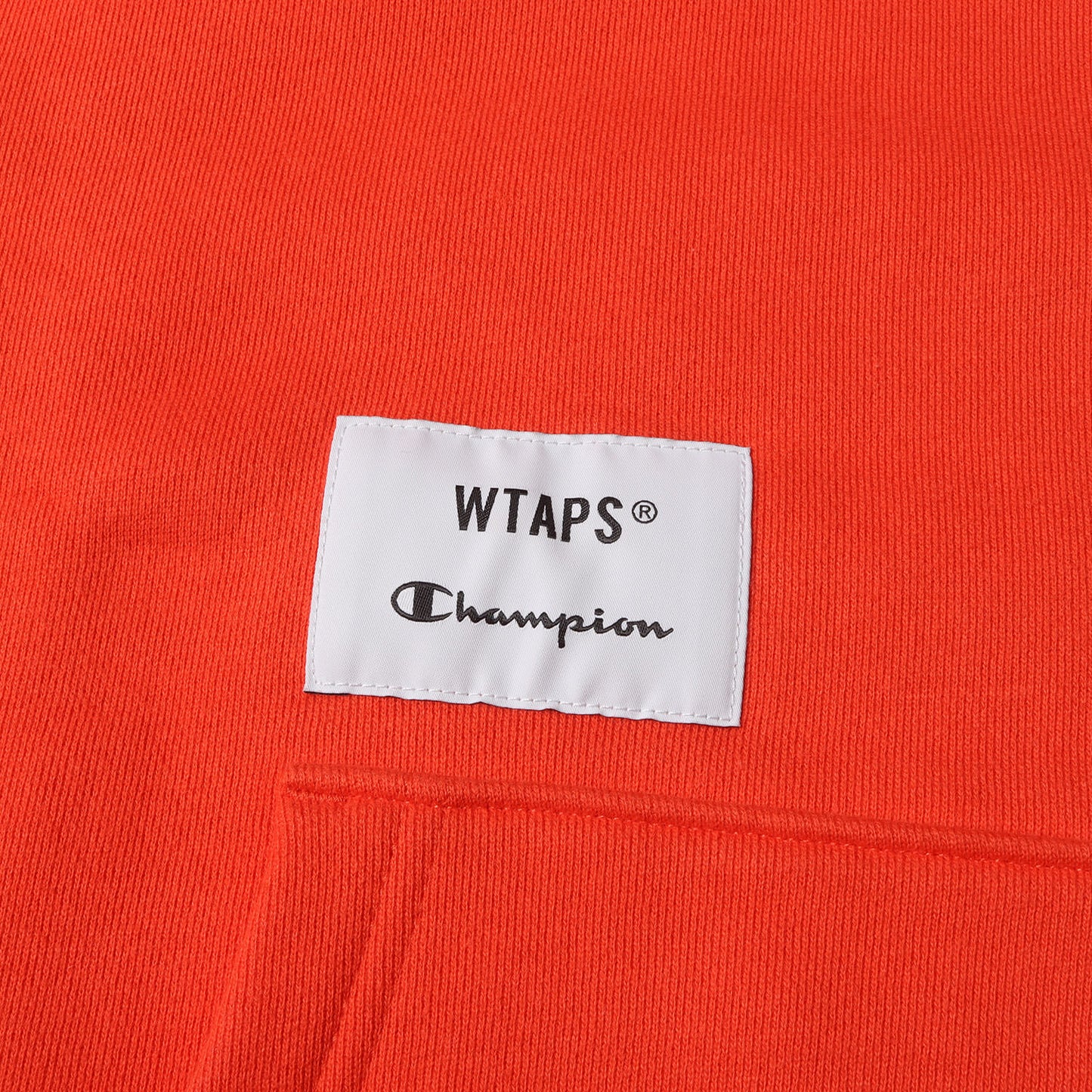 23AW ×Champion ロゴ刺繍 スウェットパーカー(ACADEMY / HOODED / CTPL)