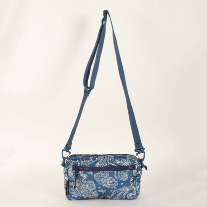 22AW ペイズリー柄 パファー サイド バッグ / ショルダーバッグ(Puffer Side Bag)