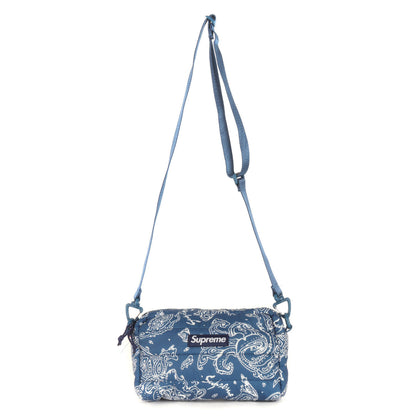 22AW ペイズリー柄 パファー サイド バッグ / ショルダーバッグ(Puffer Side Bag)