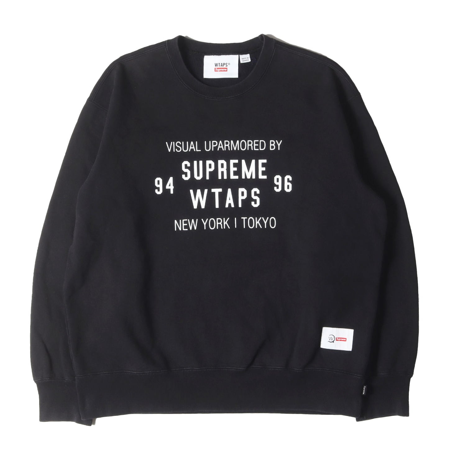 21AW ×WTAPS コラボロゴ クルーネック スウェット(Crewneck)
