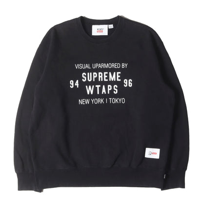 21AW ×WTAPS コラボロゴ クルーネック スウェット(Crewneck)