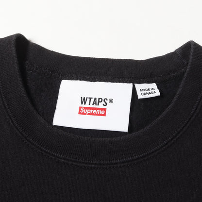 21AW ×WTAPS コラボロゴ クルーネック スウェット(Crewneck)