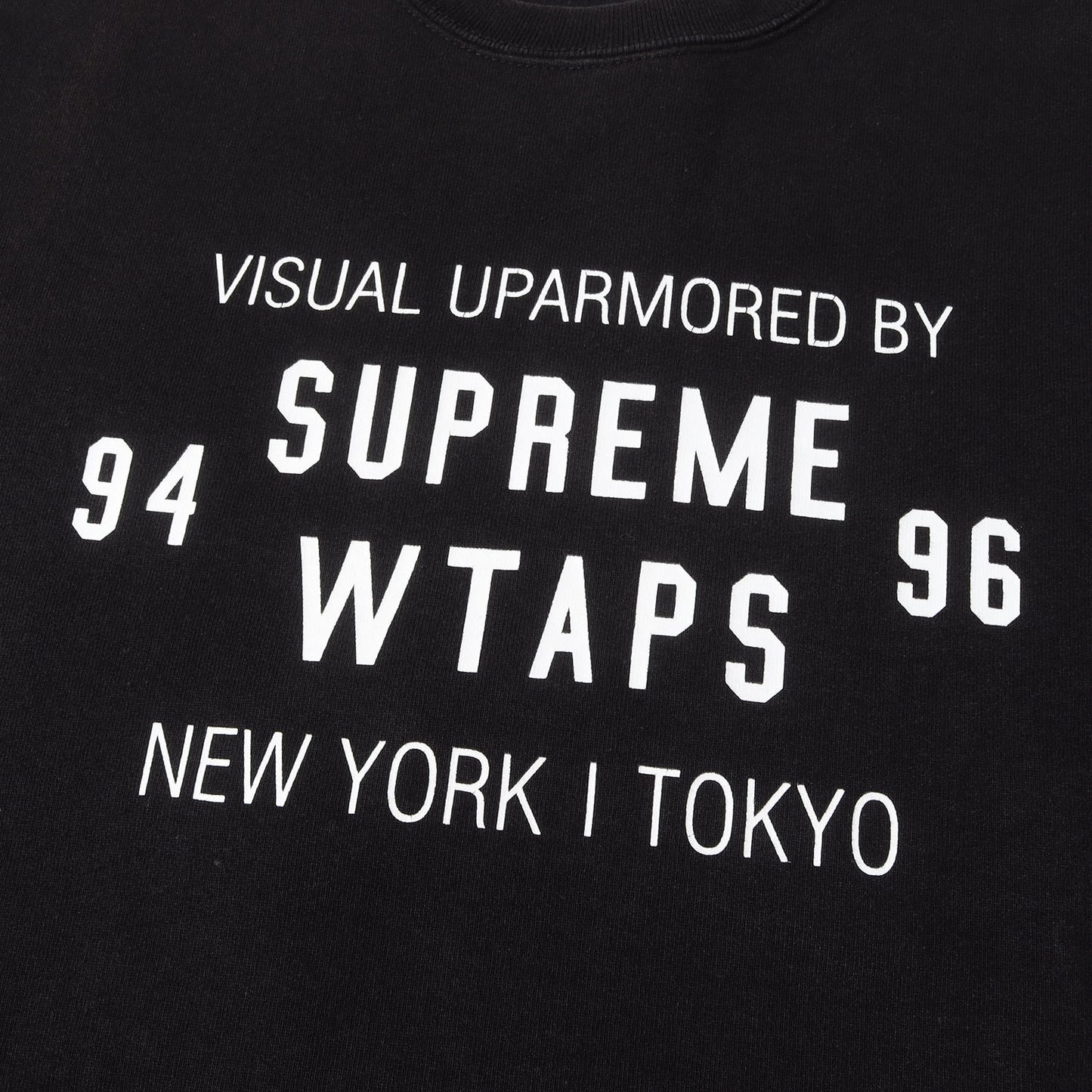 21AW ×WTAPS コラボロゴ クルーネック スウェット(Crewneck)