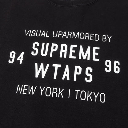 21AW ×WTAPS コラボロゴ クルーネック スウェット(Crewneck)