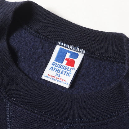 90s PRINCETON カッレジロゴ 前V セットイン スウェットシャツ USA製