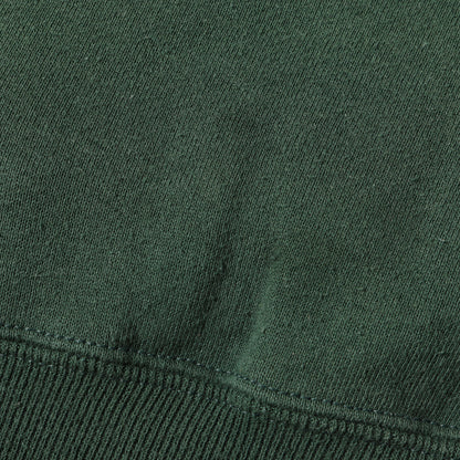 90s メッセージプリント 前V セットイン スウェットシャツ USA製