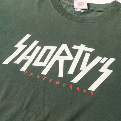 90～00s Shorty's ブランドロゴ クルーネック Tシャツ