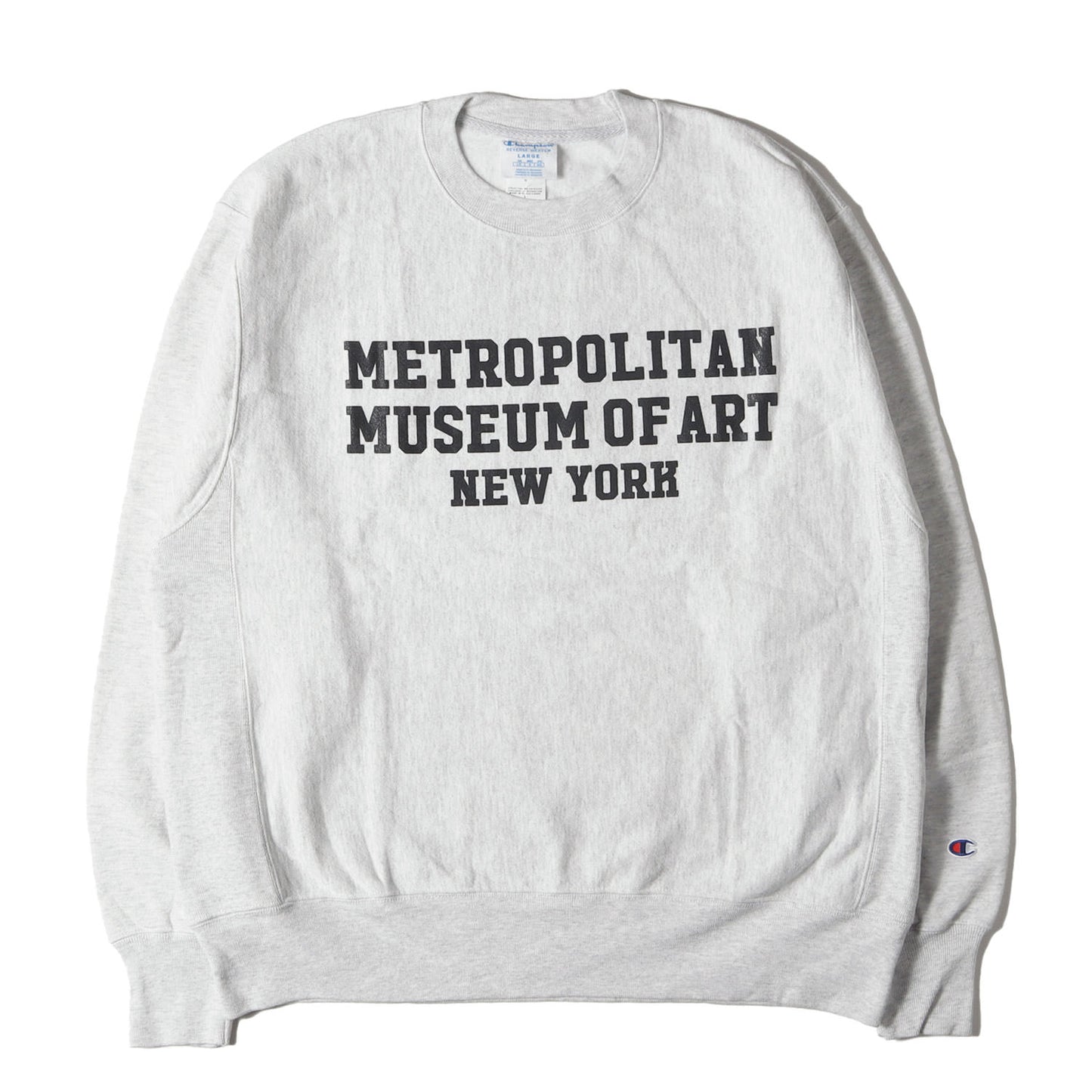 [メトロポリタン美術館 THE MET] 日本未発売 US企画 リバースウィーブ スウェット