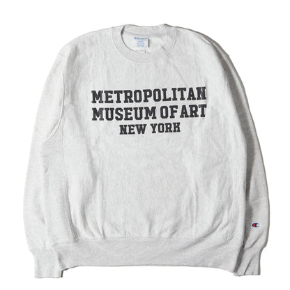 [メトロポリタン美術館 THE MET] 日本未発売 US企画 リバースウィーブ スウェット