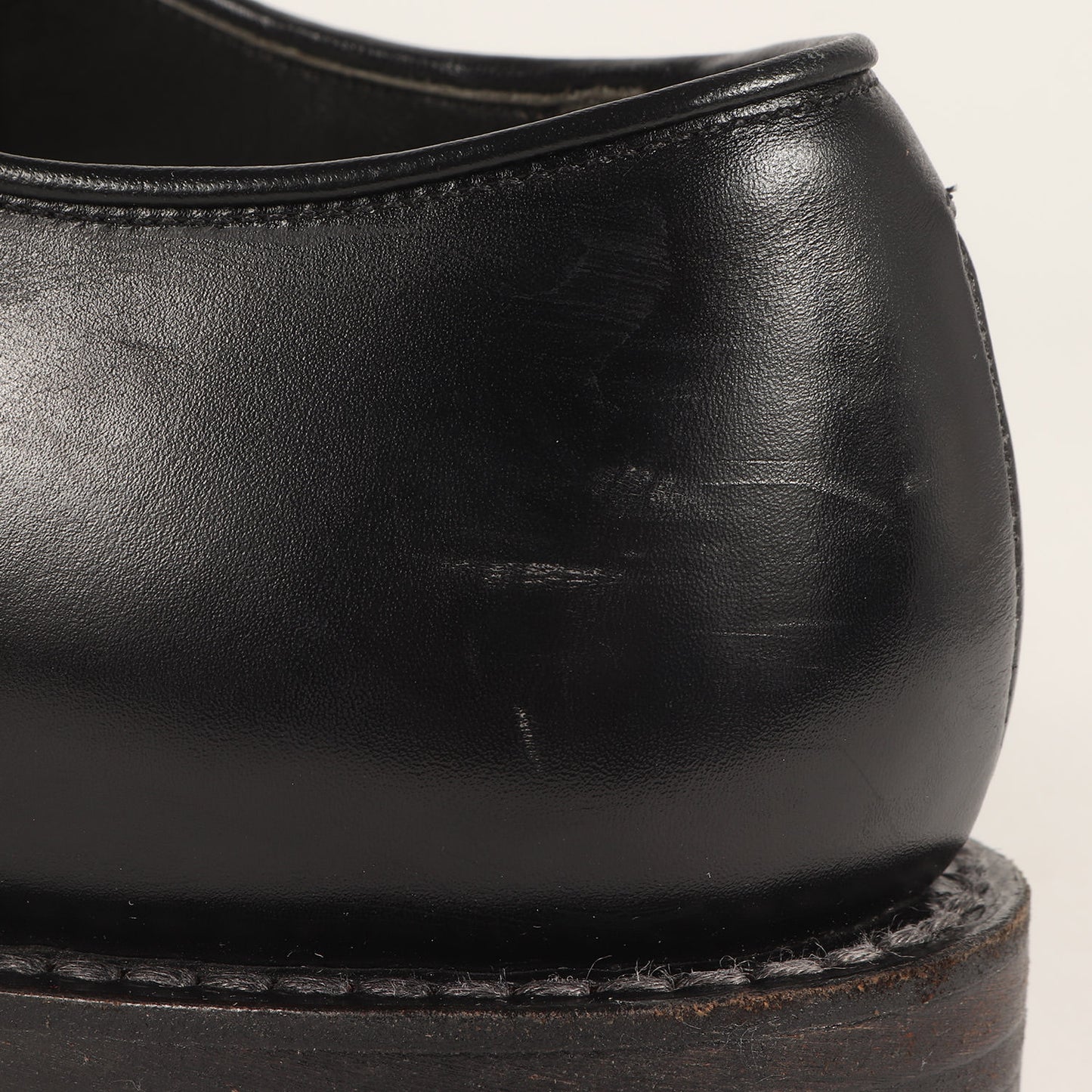 [NEXT FOCUS別注] プレーントゥ レザー サービスシューズ