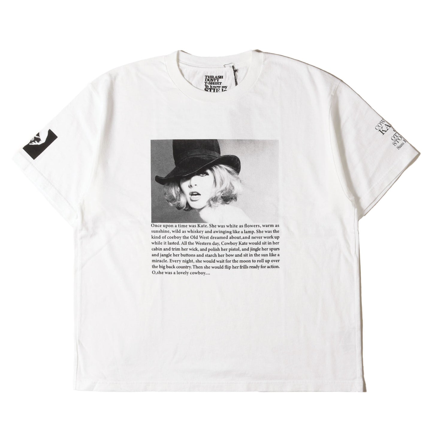 25AW ×Stie-lo ×Sam Haskins カウボーイ・ケイト フォト Tシャツ(kate Tee)