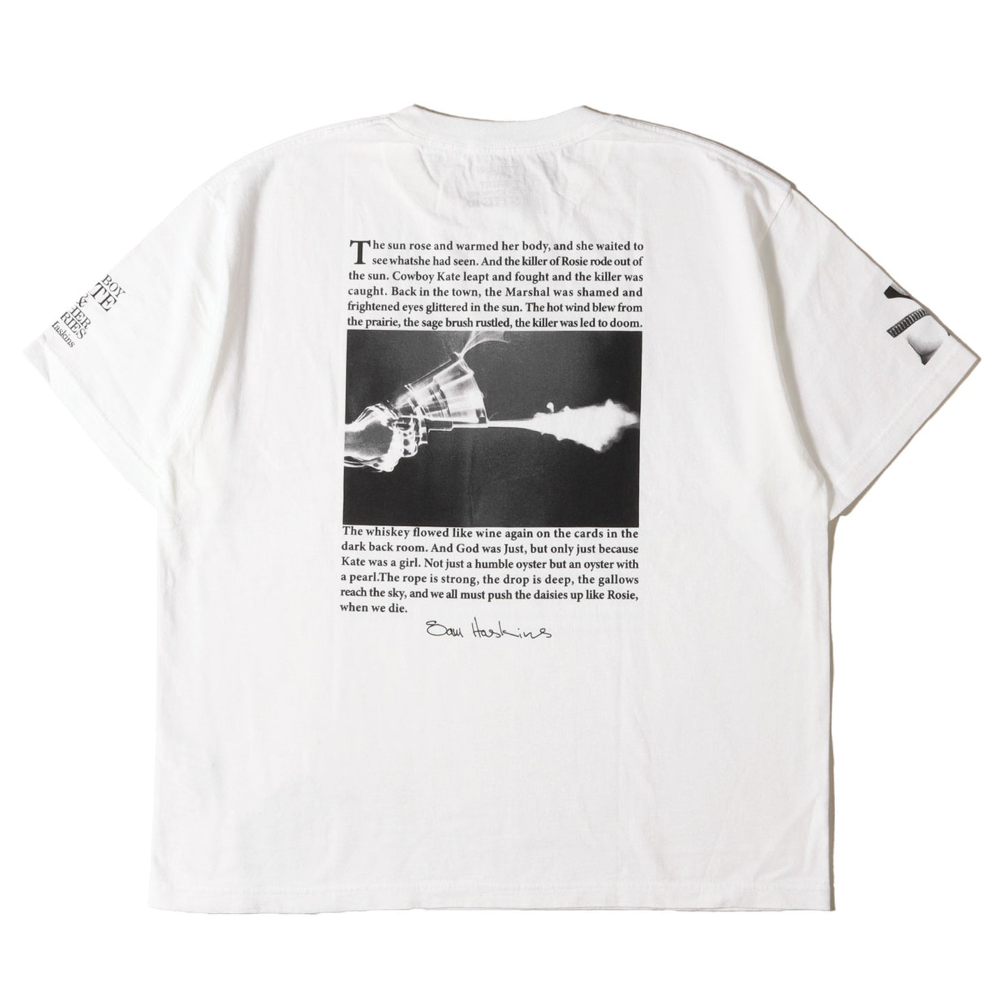 25AW ×Stie-lo ×Sam Haskins カウボーイ・ケイト フォト Tシャツ(kate Tee)