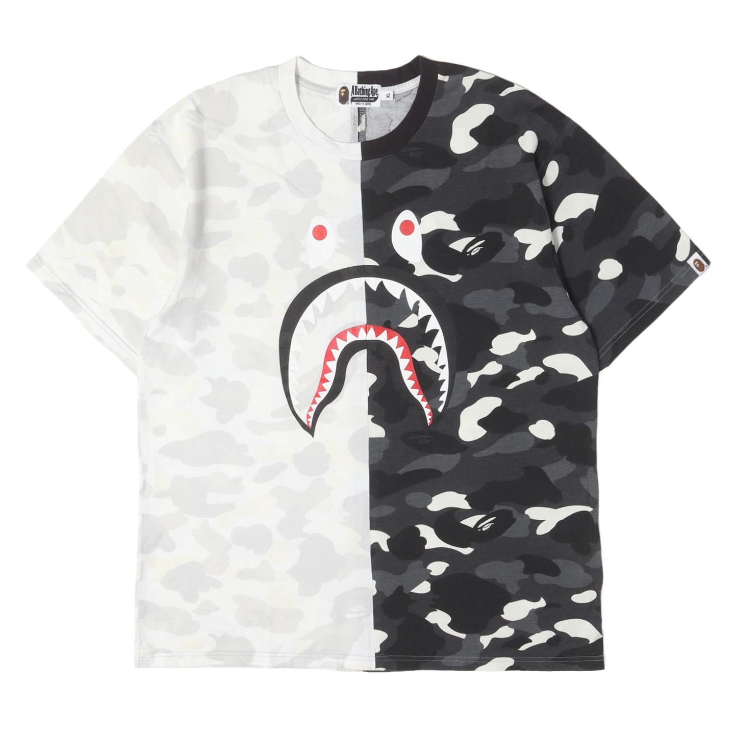 スプリット シティカモ シャーク Tシャツ