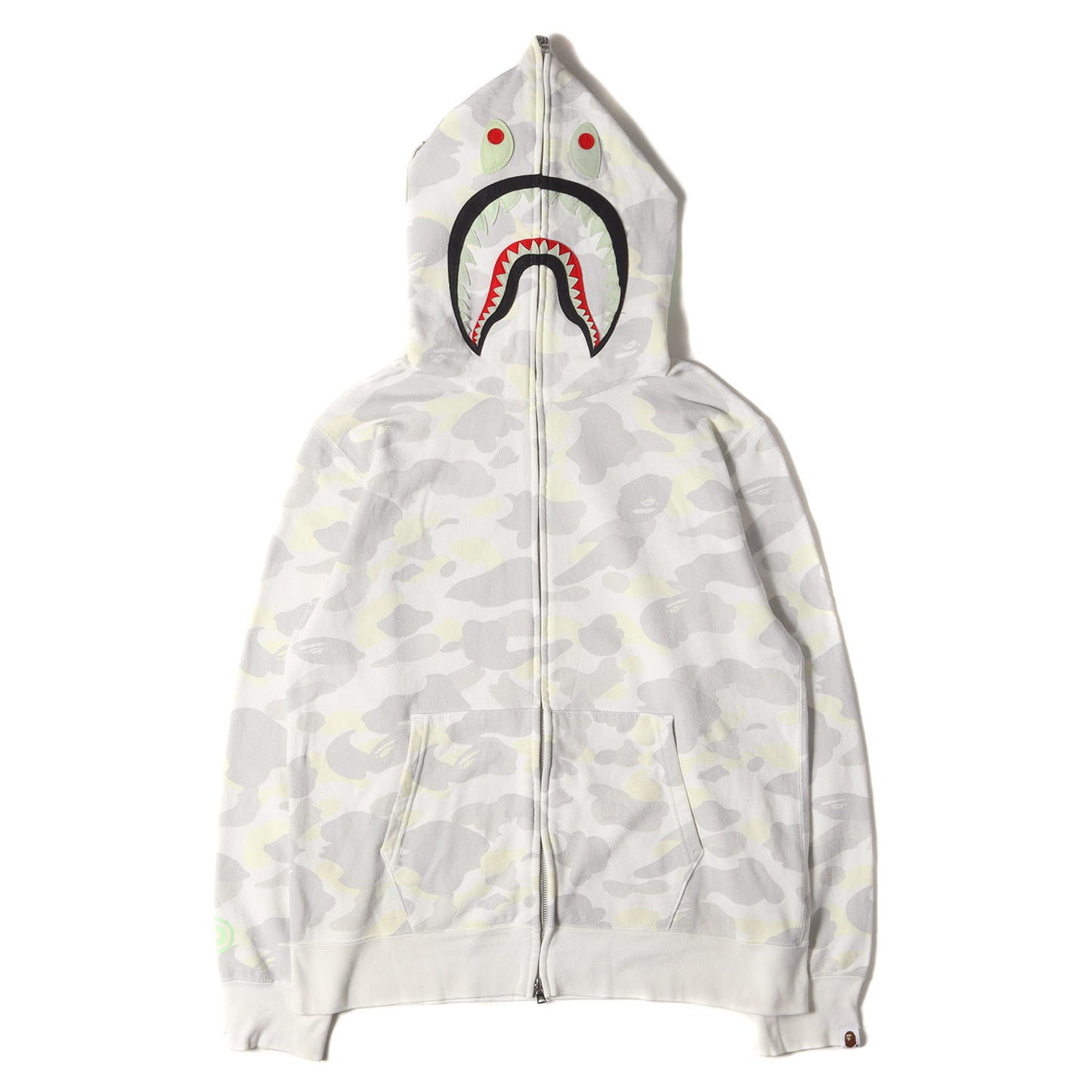 蓄光 猿迷彩 シャーク ジップ パーカー(CITY CAMO SHARK FULL ZIP HOODIE)