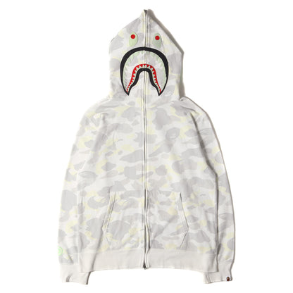 蓄光 猿迷彩 シャーク ジップ パーカー(CITY CAMO SHARK FULL ZIP HOODIE)