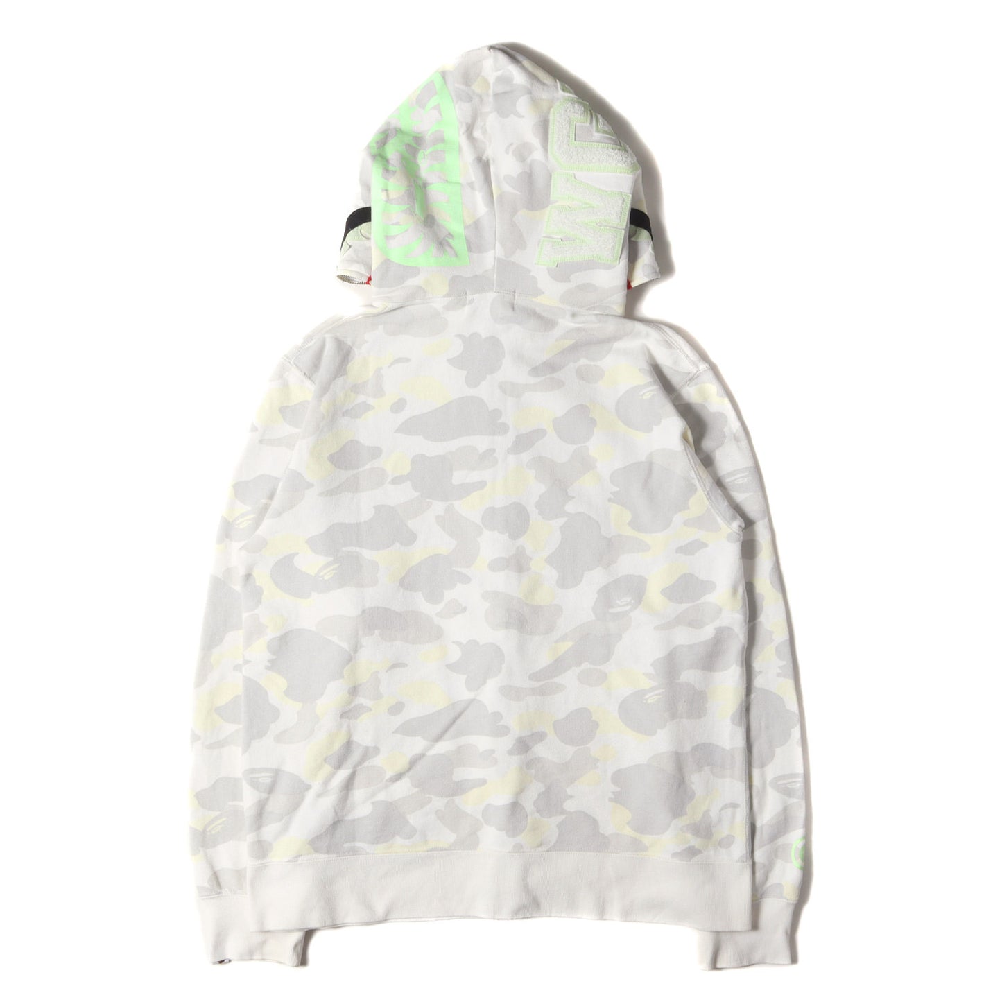 蓄光 猿迷彩 シャーク ジップ パーカー(CITY CAMO SHARK FULL ZIP HOODIE)