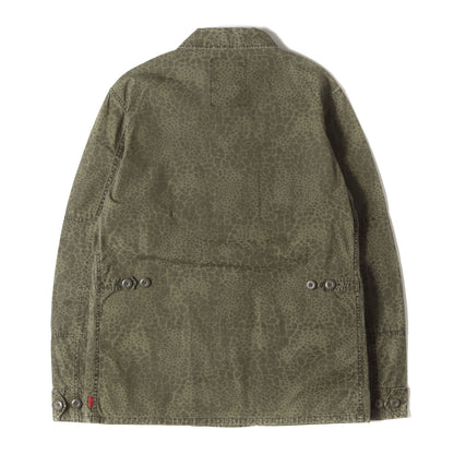 ジラフカモ ミリタリー シャツジャケット(Giraffe Camo Field Jacket)