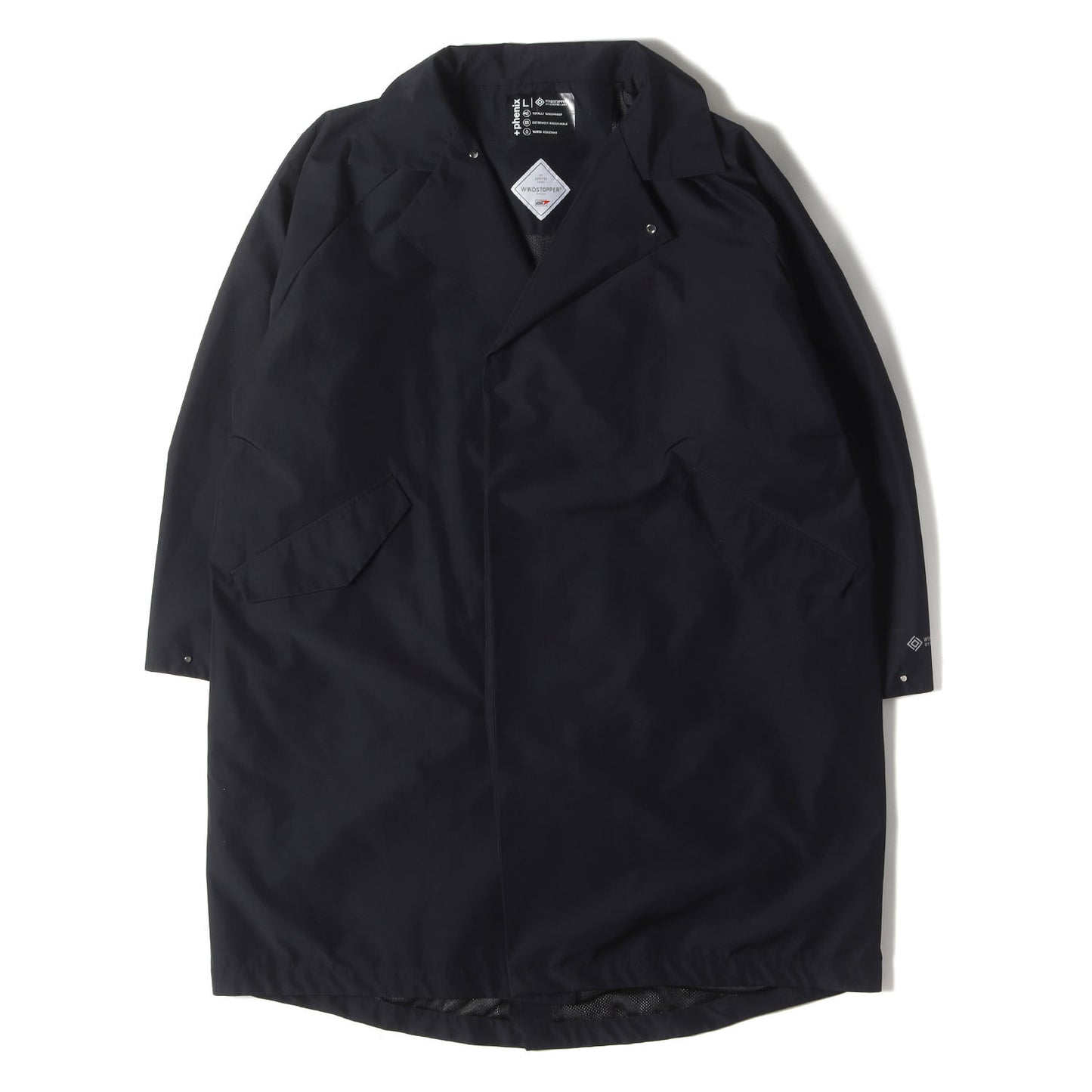 [URBAN RESEARCH ROSSO別注] WINDSTOPPER ポリエステル オーバーコート