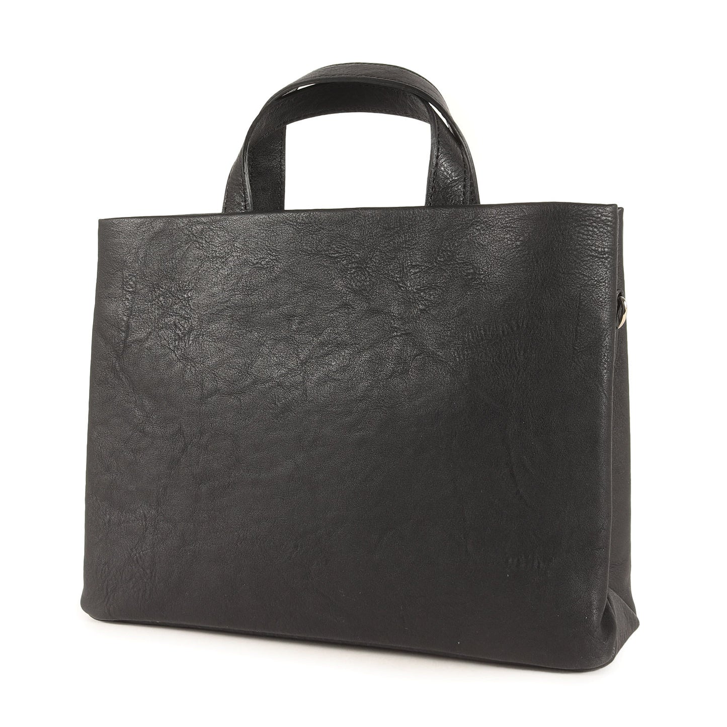 大人革袋 小 II ヨコ型 マテーラレザー トートバッグ
