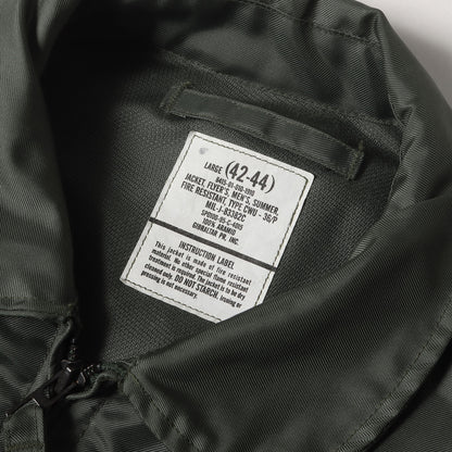 [人気モデル] 90s 米軍実物 CWU-36/P 後期型 ノーメックス フライトジャケット