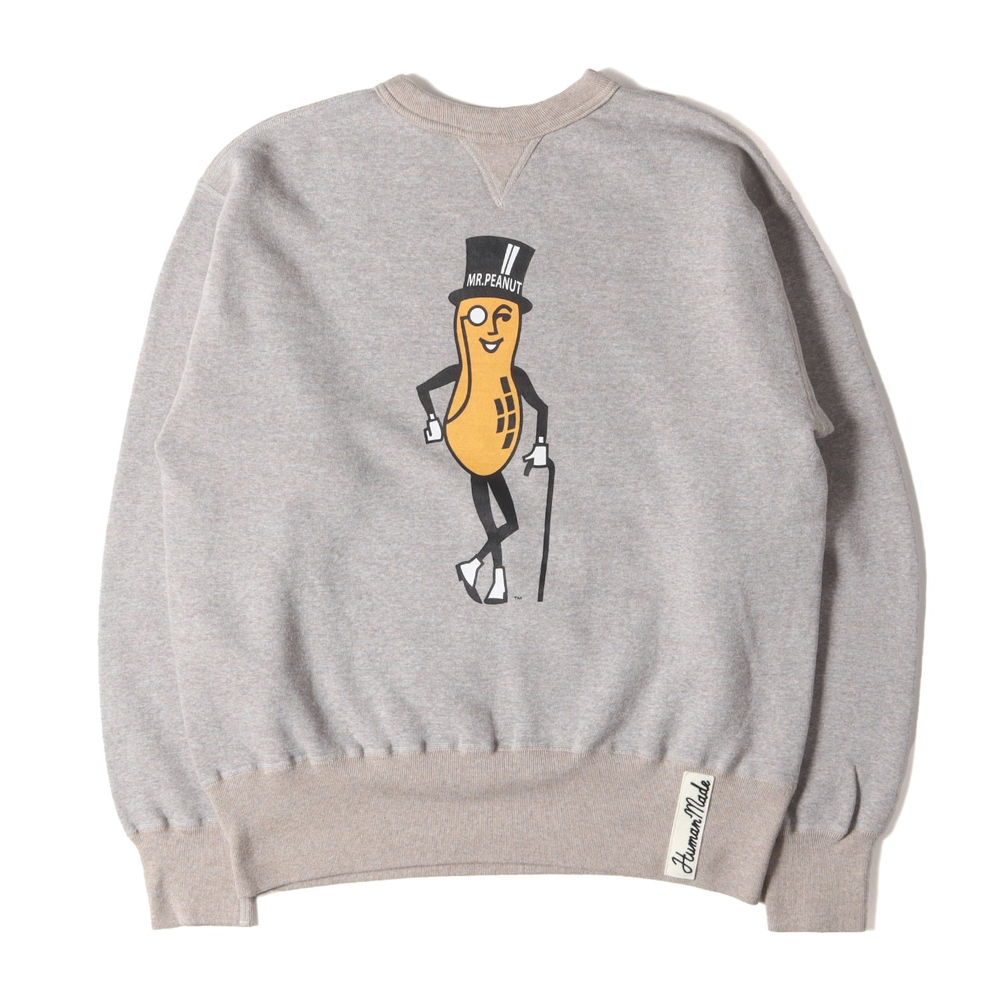 25SS ×MR.PEANUT 釣り編み 前V スウェット(TSURIAMI SWEATSHIRT)