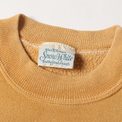 [希少 染込みプリント] 90s 白雪姫 七人の小人 オフィシャル スウェット / Disney Snow White Grumpy