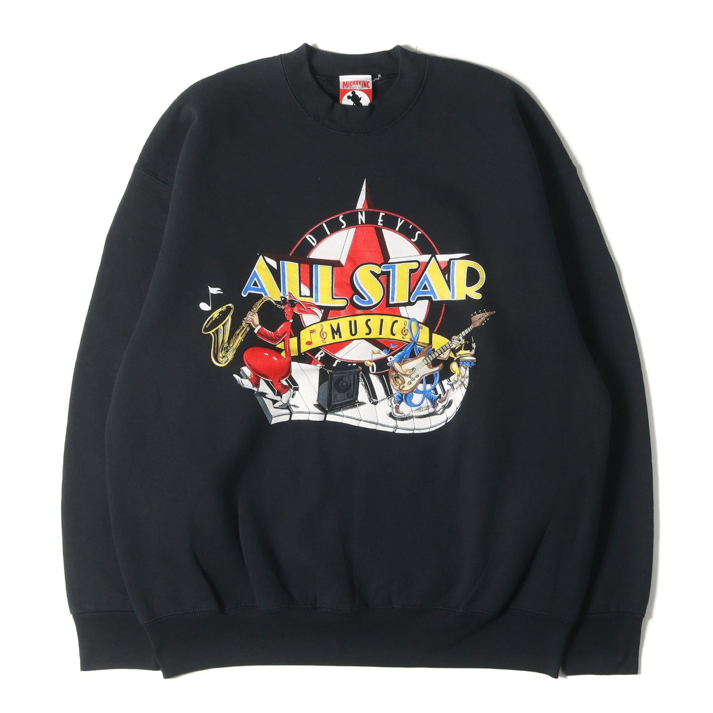 90s Disney ALL STAR MUSIC オフィシャル スウェット USA製