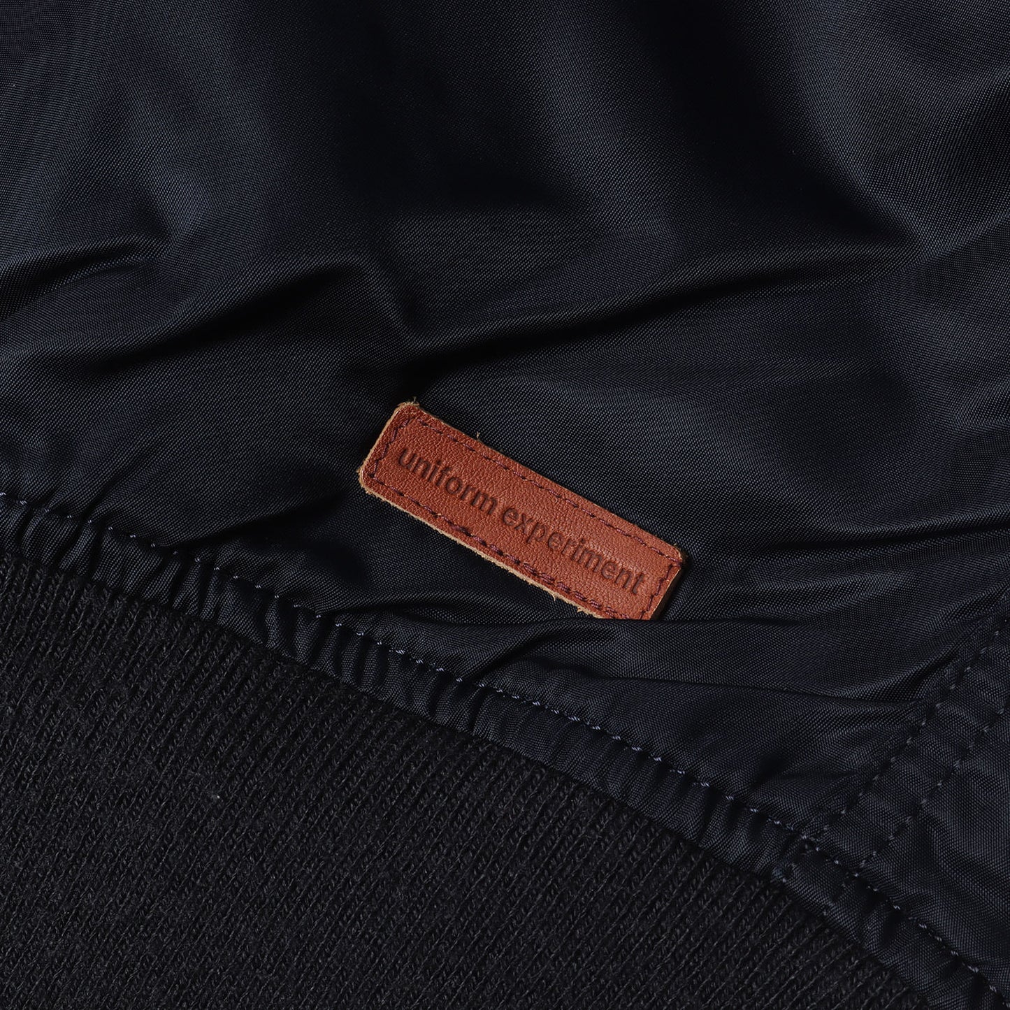 ×mastermind JAPAN ×ALPHA 袖シープスキンレザー MA-1 フライトジャケット