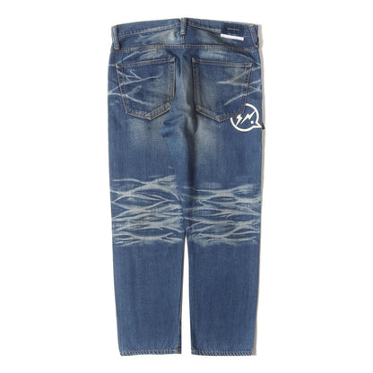 ×fragment design ヴィンテージ加工 クロップド デニムパンツ