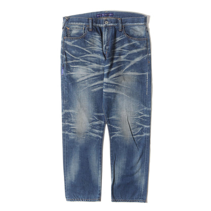×fragment design ヴィンテージ加工 クロップド デニムパンツ