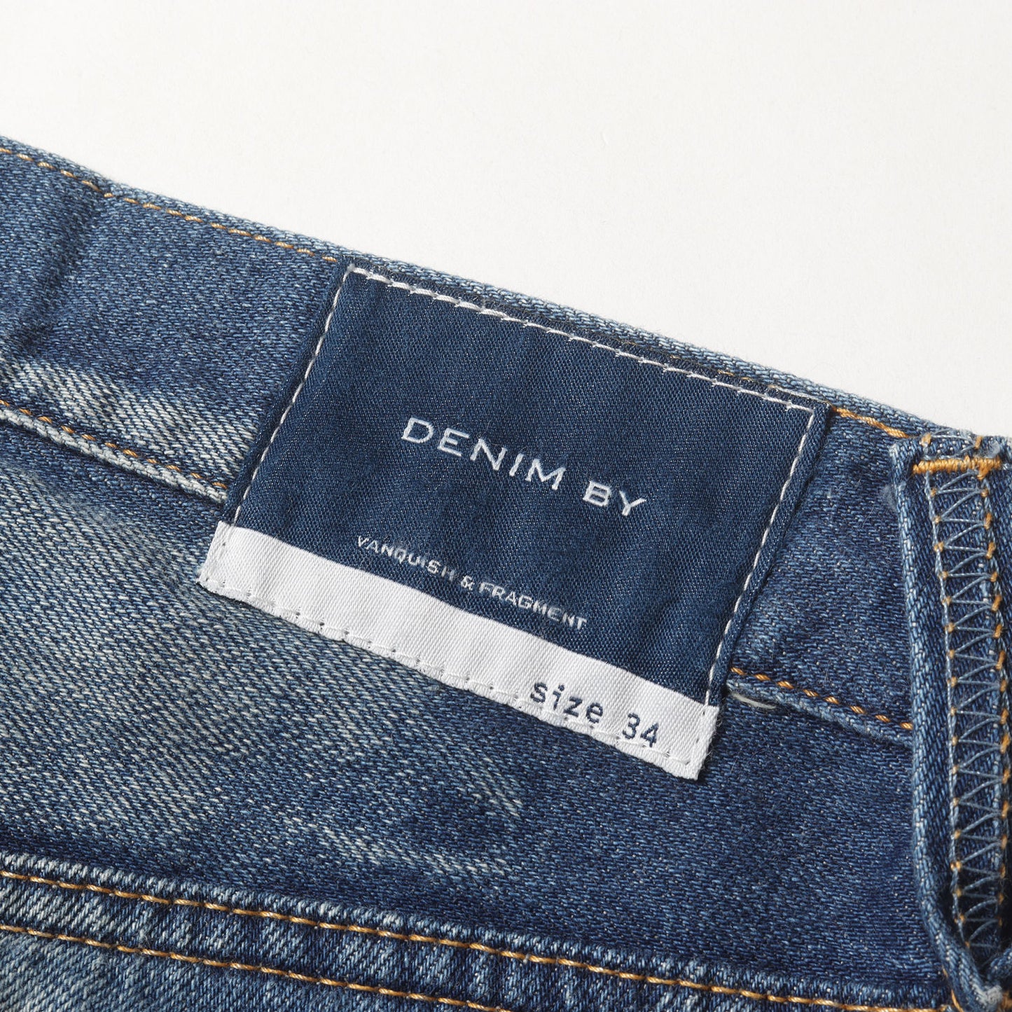 ×fragment design ヴィンテージ加工 クロップド デニムパンツ