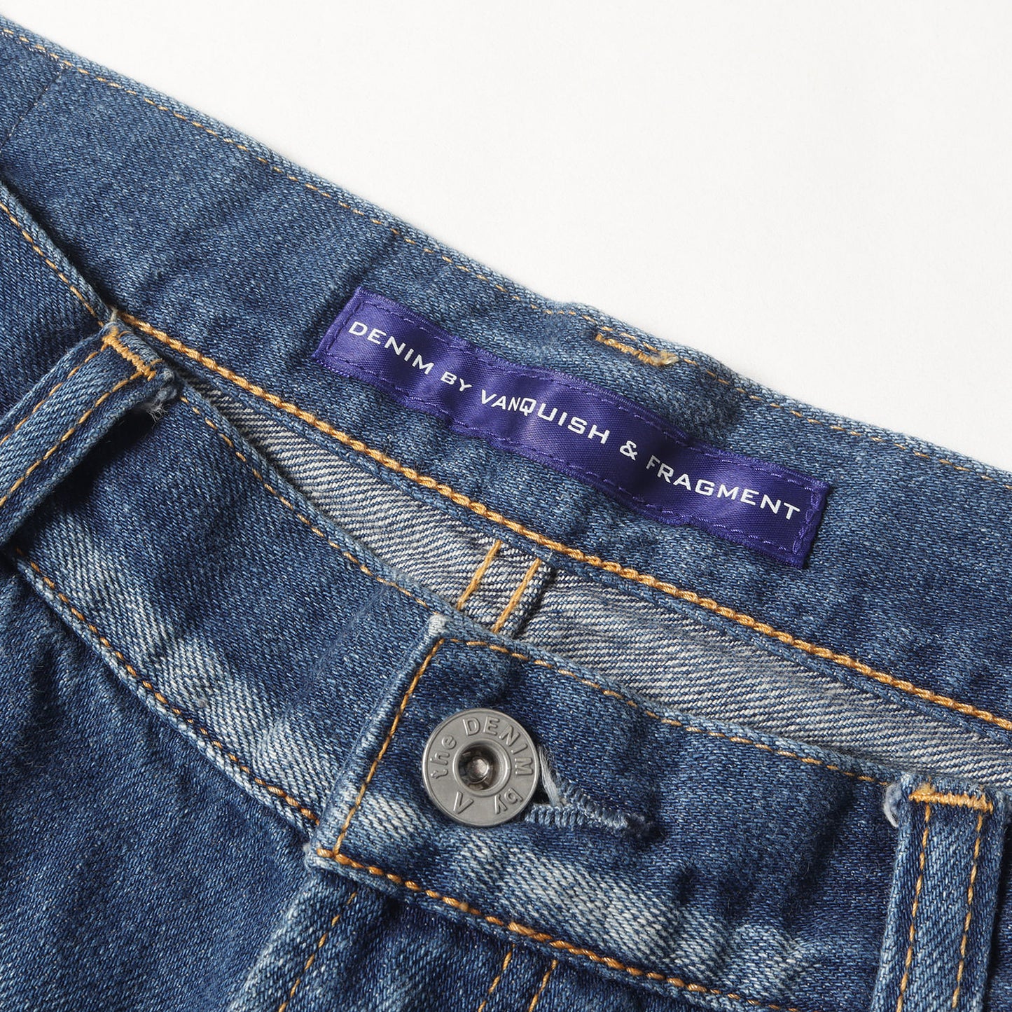 ×fragment design ヴィンテージ加工 クロップド デニムパンツ