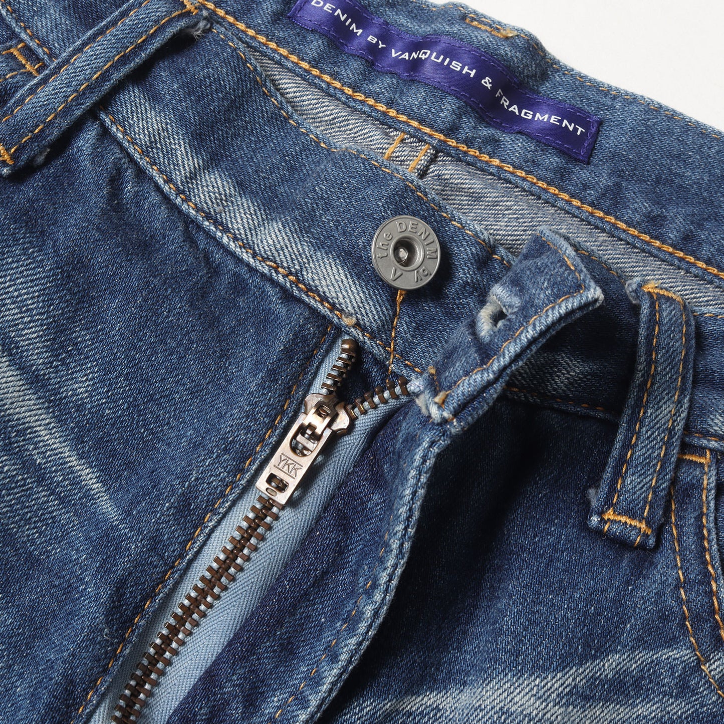 ×fragment design ヴィンテージ加工 クロップド デニムパンツ