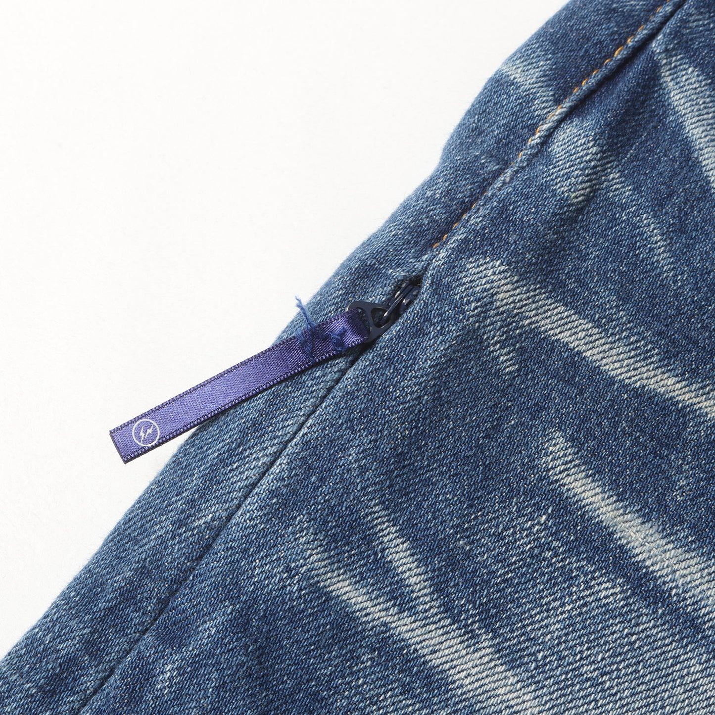 ×fragment design ヴィンテージ加工 クロップド デニムパンツ