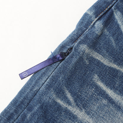 ×fragment design ヴィンテージ加工 クロップド デニムパンツ
