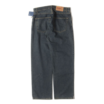 00s ユーズド加工 ストレート デニムパンツ(USA製 / デッドストック)