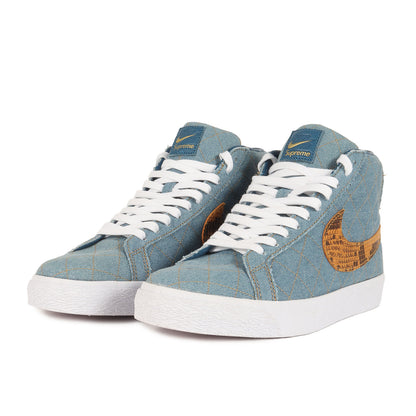 22AW ×NIKE SB ZOOM BLAZER MID QS 2 DENIM (DX8421-400)