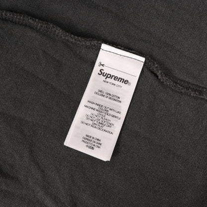 25SS ウォッシュ加工 ブランドロゴ Tシャツ(Flocked Washed S/S Top)
