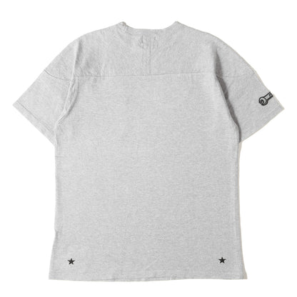 ワッペン付き フットボール Tシャツ