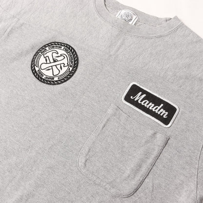 ワッペン付き フットボール Tシャツ