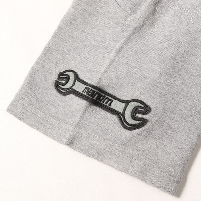 ワッペン付き フットボール Tシャツ