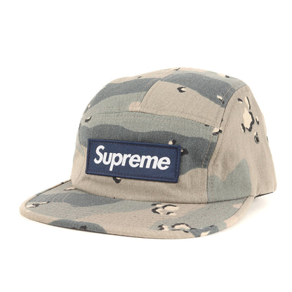 デザートカモ リップストップ BOXロゴ キャンプキャップ(Desert Camo Camp Cap)