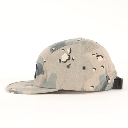 デザートカモ リップストップ BOXロゴ キャンプキャップ(Desert Camo Camp Cap)