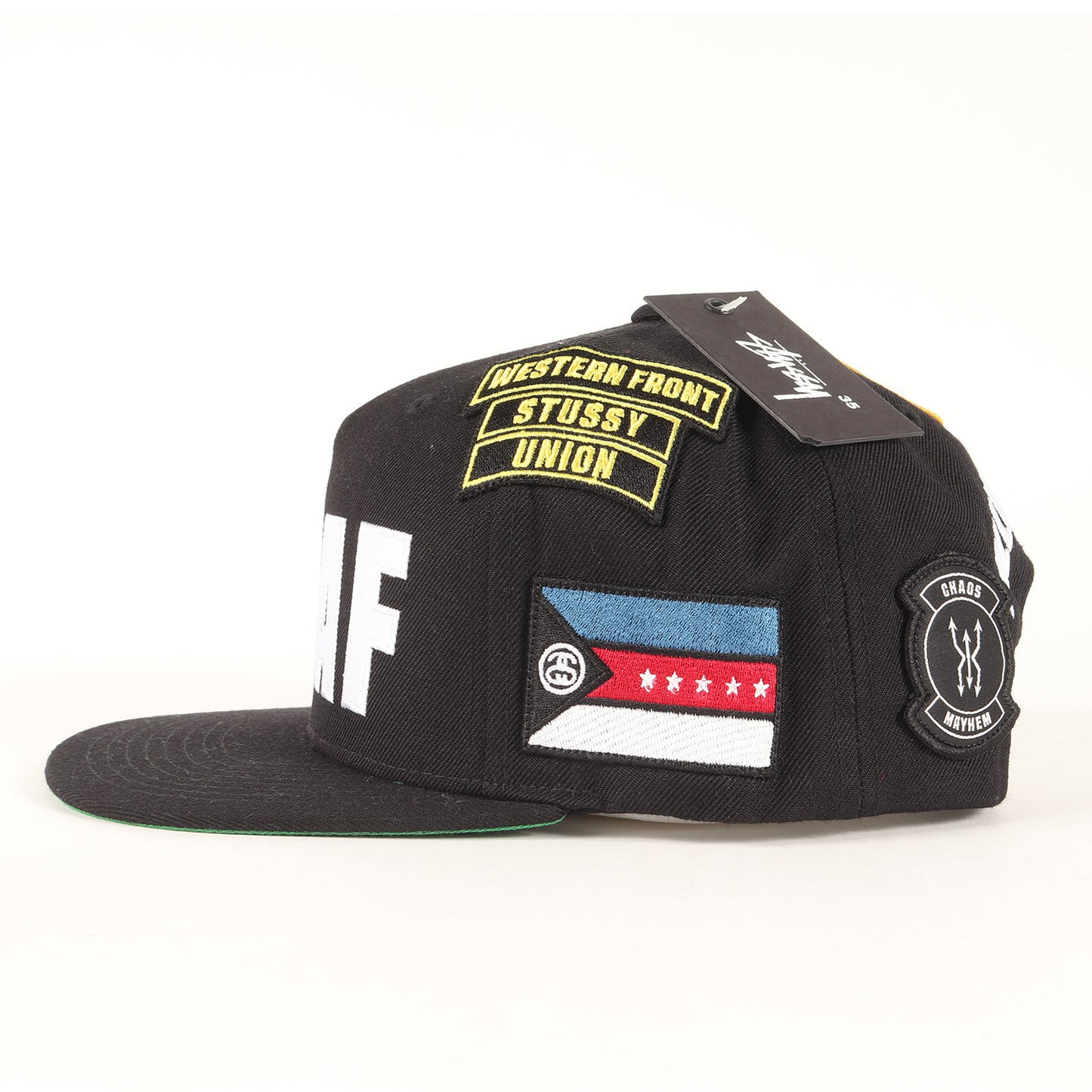 35周年記念 ×UNION マルチパッチ 5パネルキャップ(USAF PATCH CAP)