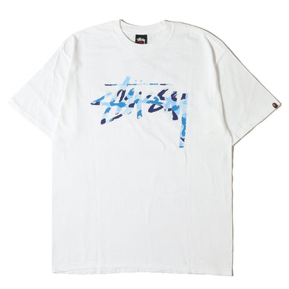 ×A BATHING APE 30周年記念 ABCカモ ストックロゴ Tシャツ