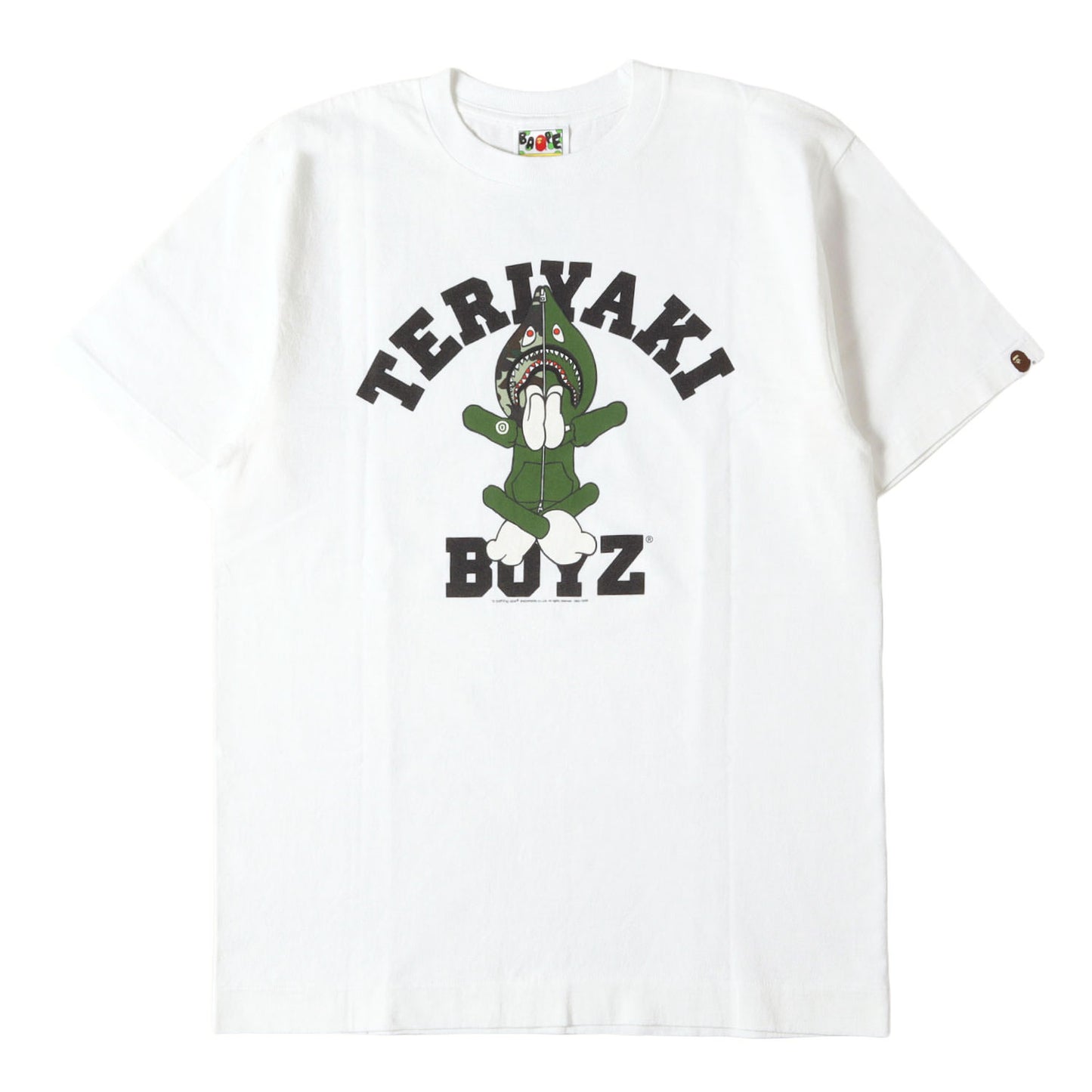 00s TERIYAKI SOURCE シャーク カレッジ Tシャツ