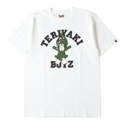 00s TERIYAKI SOURCE シャーク カレッジ Tシャツ