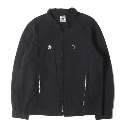 00s ×T19 ウォッシュ加工 コットン ジップ ワークジャケット