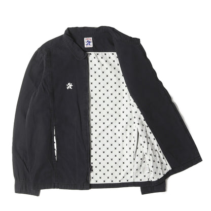 00s ×T19 ウォッシュ加工 コットン ジップ ワークジャケット